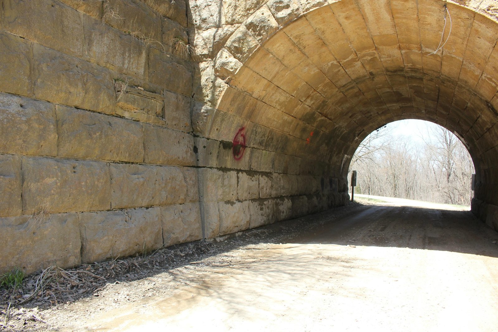 West abutment